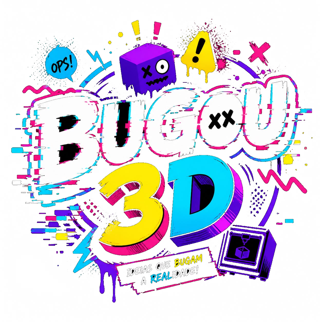 BUGOU 3D — Ideias que bugam a realidade
